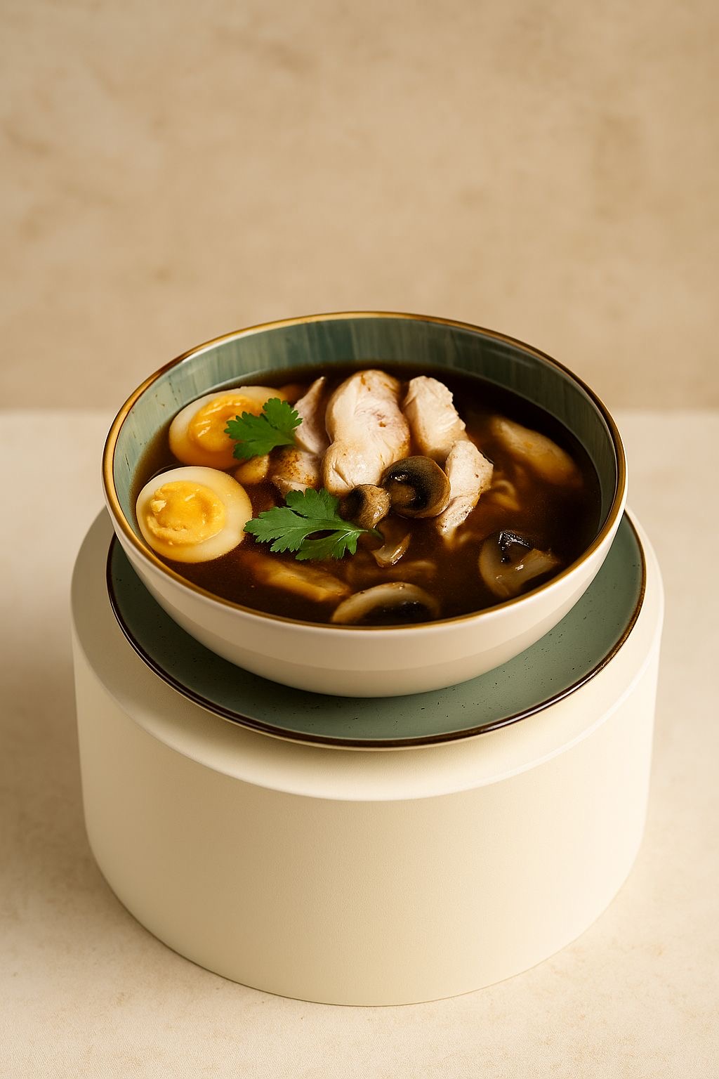 Рамен с курицей