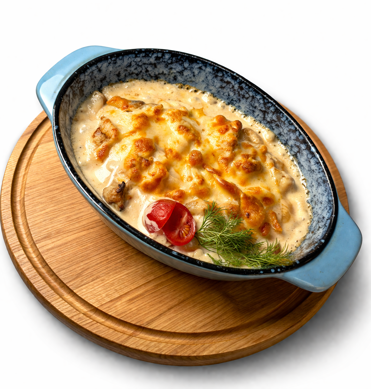 Жульен с курицей и грибами