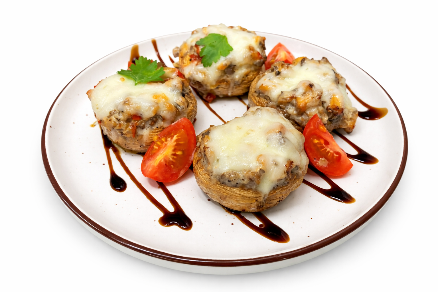 Фаршированные шампиньоны